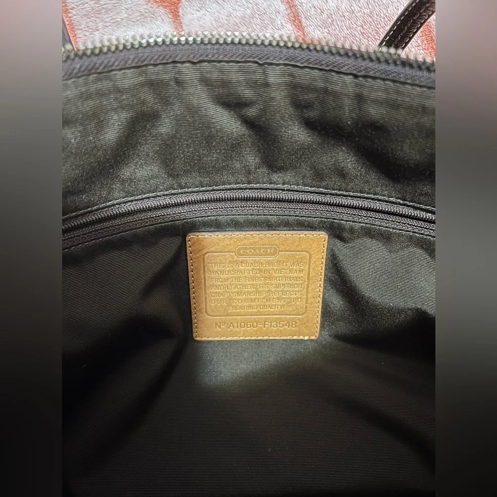 Coach Brown Signature Tote Bag ✨EUC✨ - Picture 7 of 10